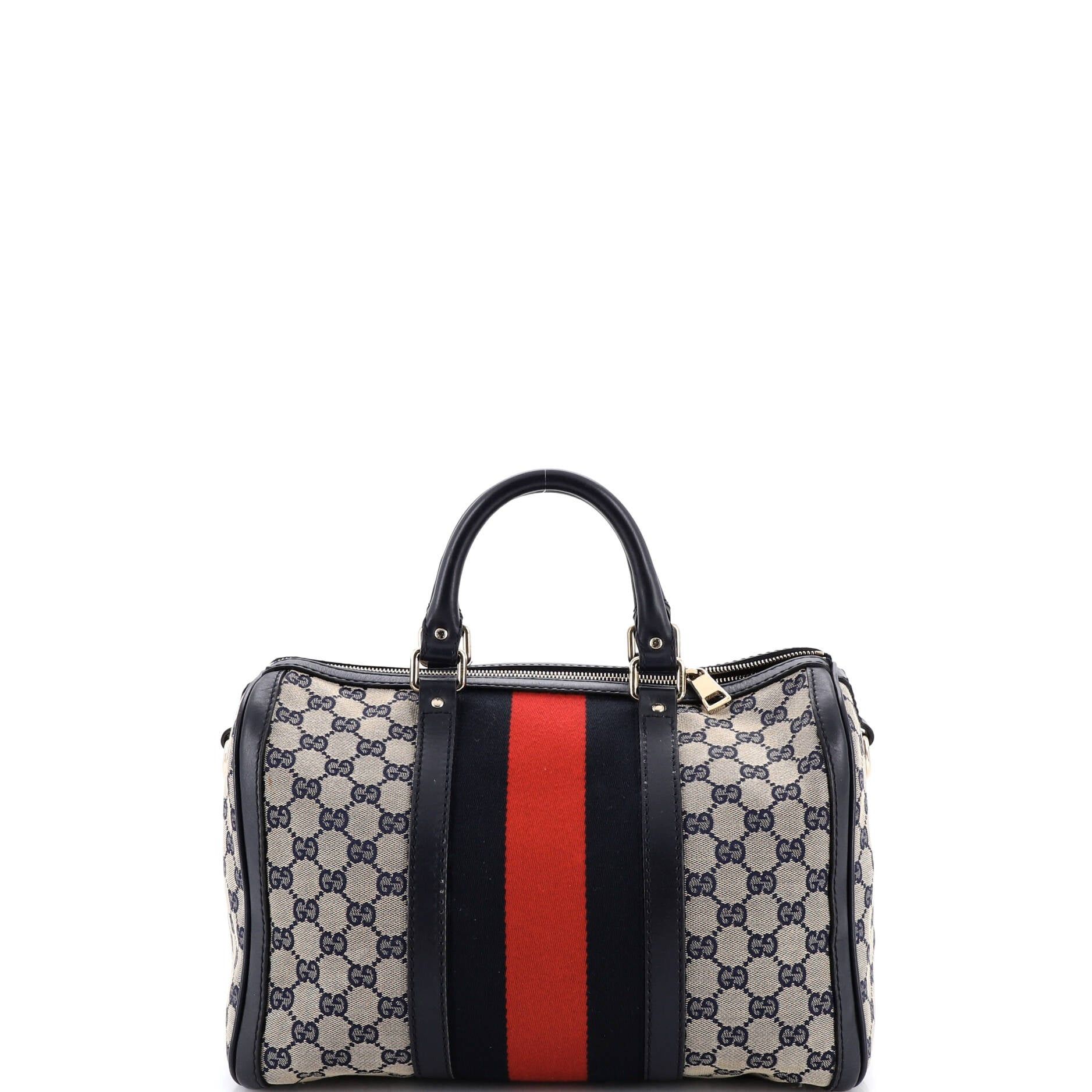 Gucci Vintage Web Boston Bag Size ONE SIZE - 3 Thumbnail