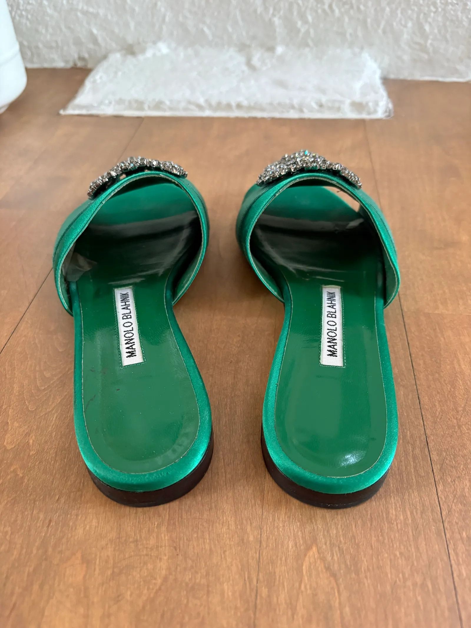 Manolo Blahnik Manolo Blahnik Martamod Sandals Size US 7 / IT 37 - 5 Thumbnail