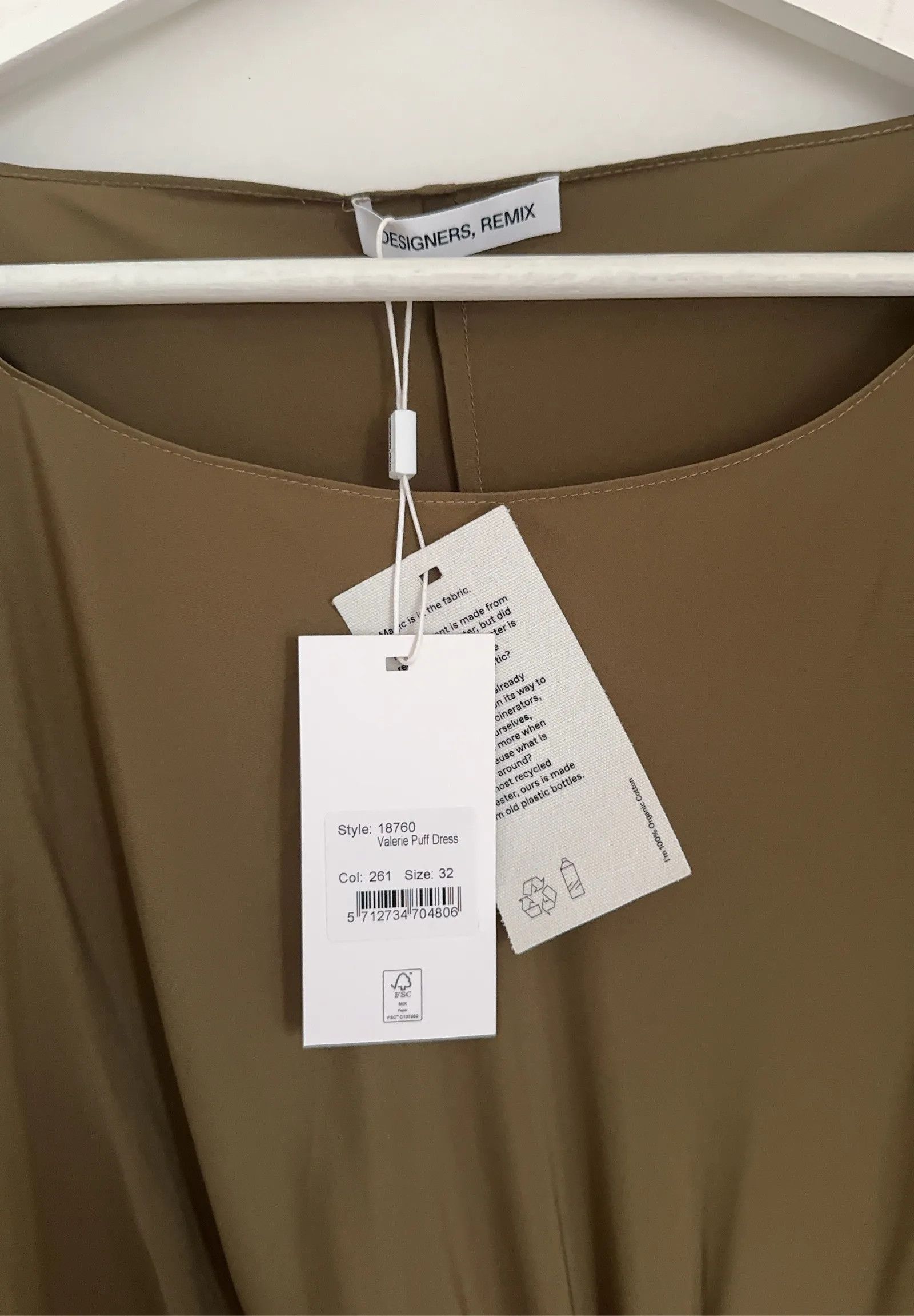 Designers Remix Designers remix Valerie Puff Dress Dress Size XXS / US 00 / IT 34 - 3 Thumbnail