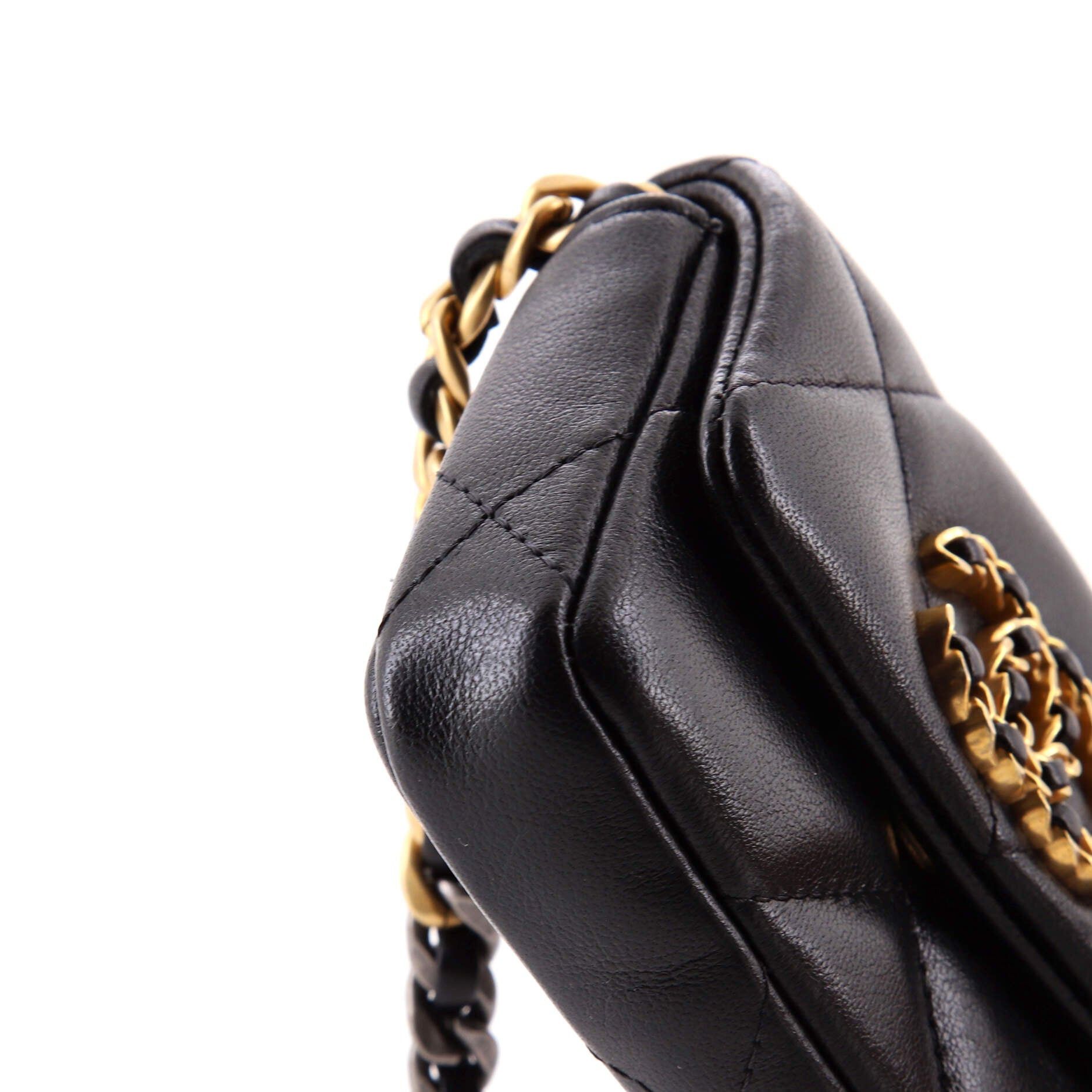 Chanel 19 Convertible Flap Coin Purse With Chain Size ONE SIZE - 7 Thumbnail