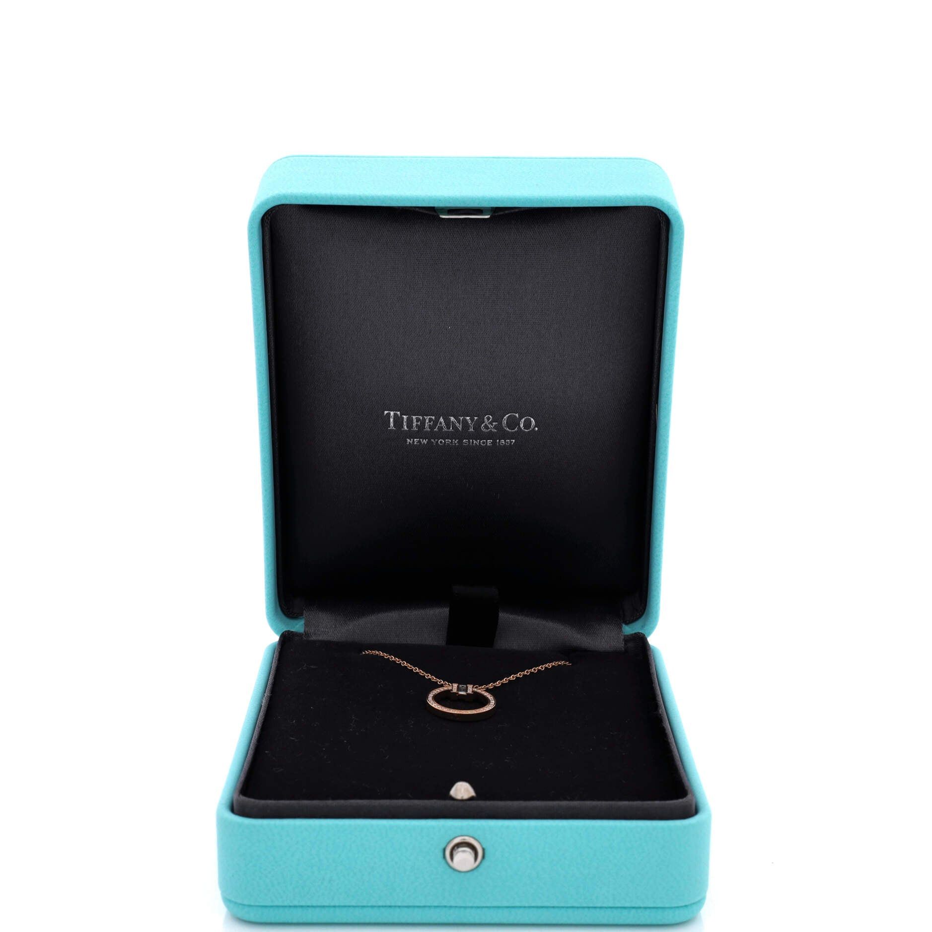 Tiffany & Co. T Circle Pendant Necklace Size ONE SIZE - 2 Thumbnail