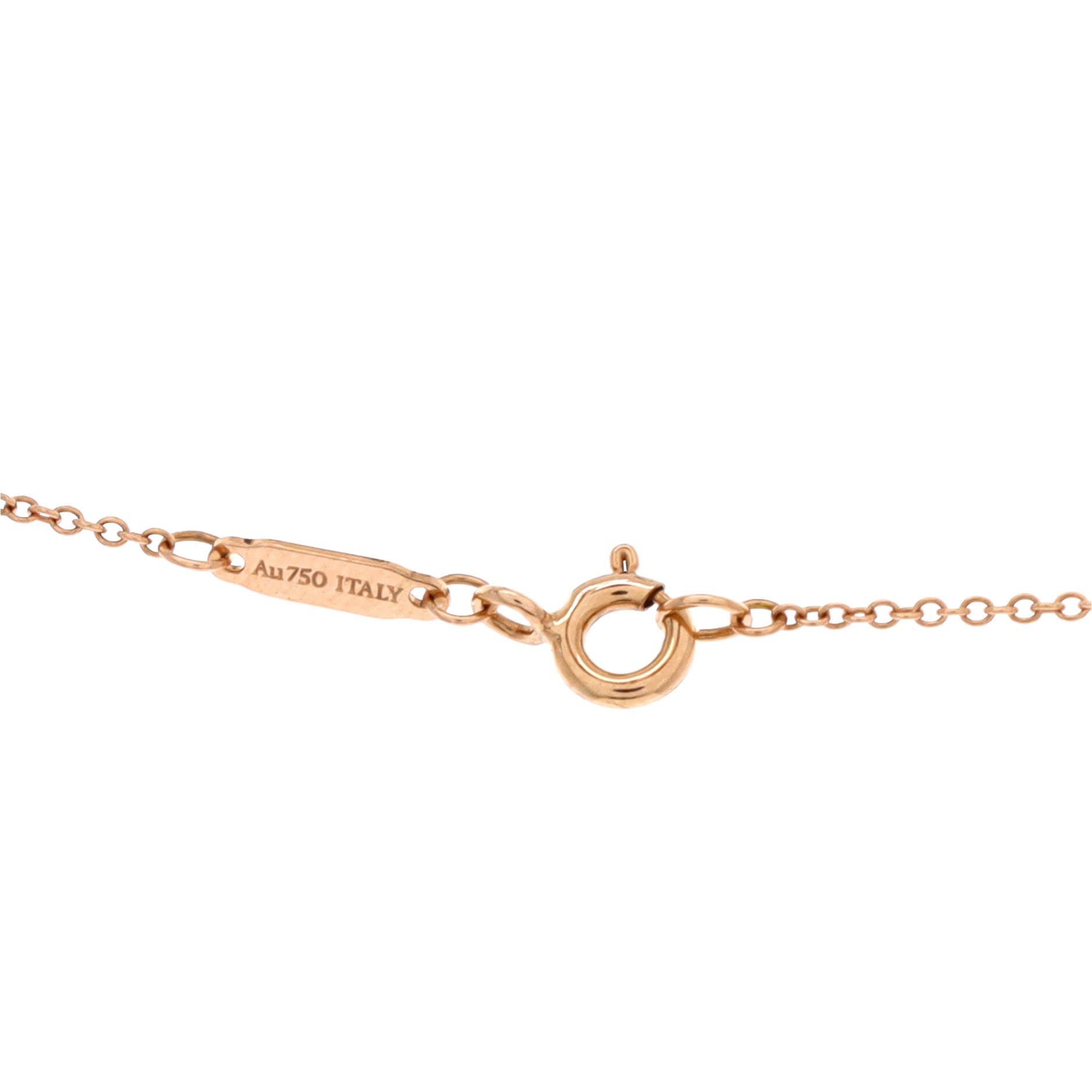 Tiffany & Co. T Circle Pendant Necklace Size ONE SIZE - 4 Thumbnail