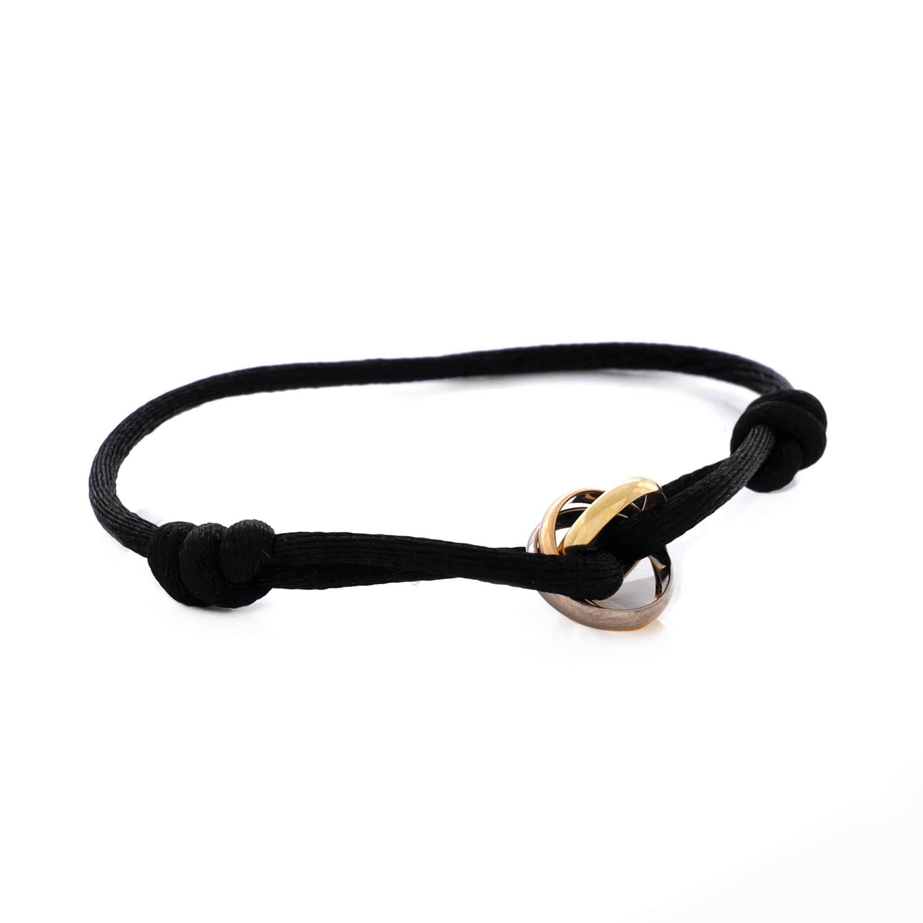 Cartier Trinity On Cord Bracelet Size ONE SIZE - 3 Thumbnail