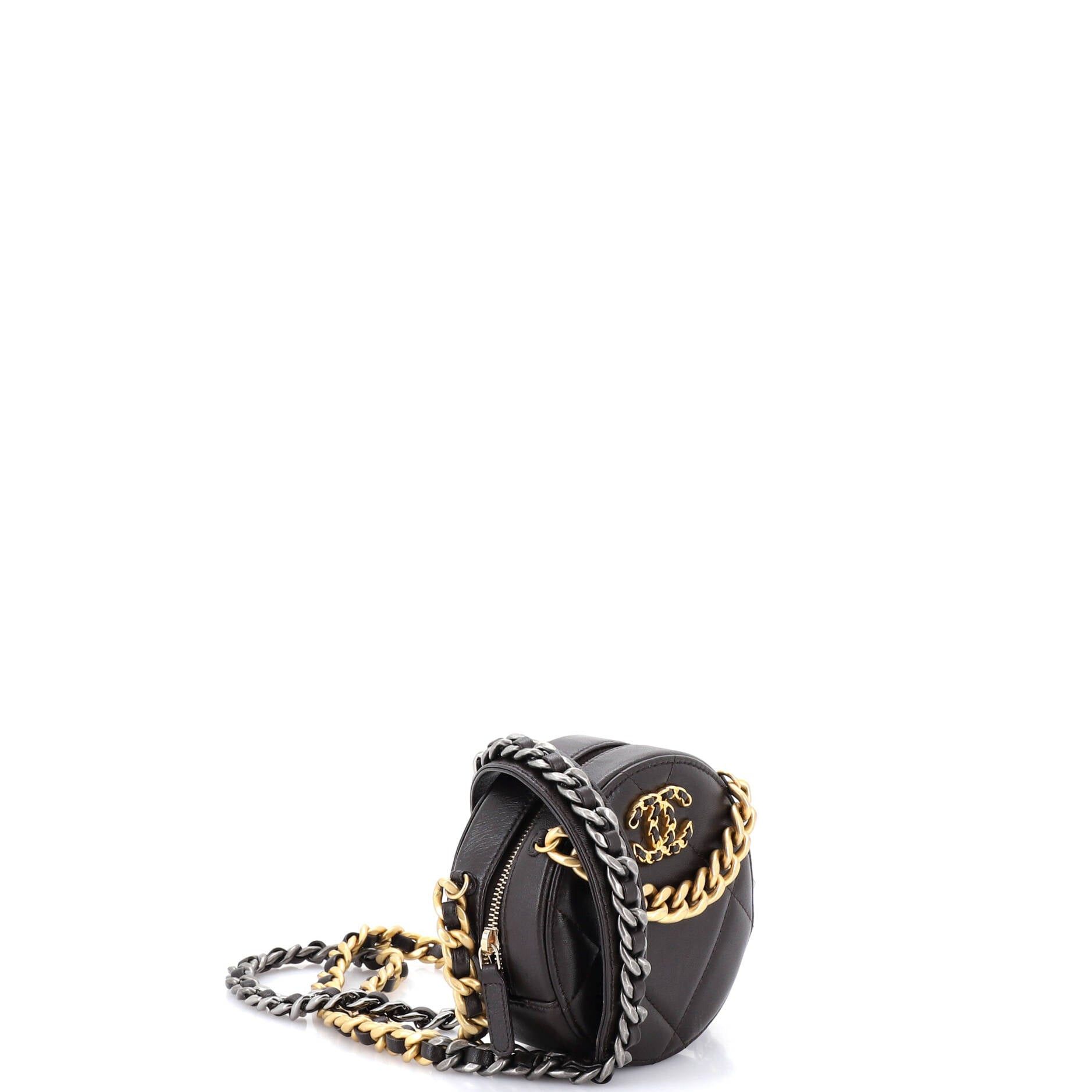 Chanel 19 Round Clutch with Chain Size ONE SIZE - 3 Thumbnail