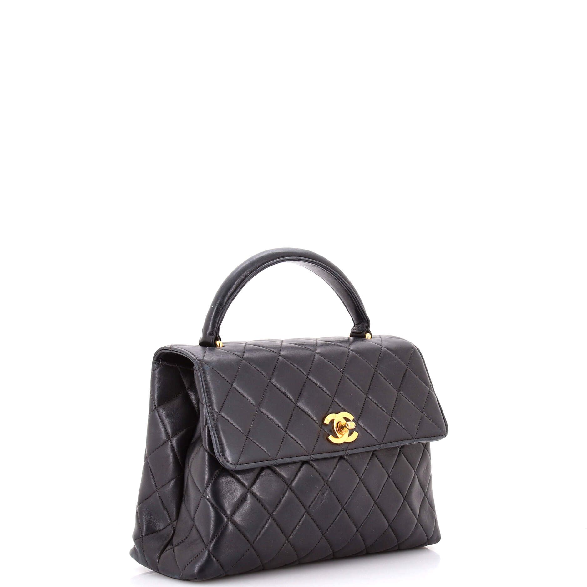 Chanel Vintage Classic Top Handle Flap Bag Size ONE SIZE - 2 Thumbnail