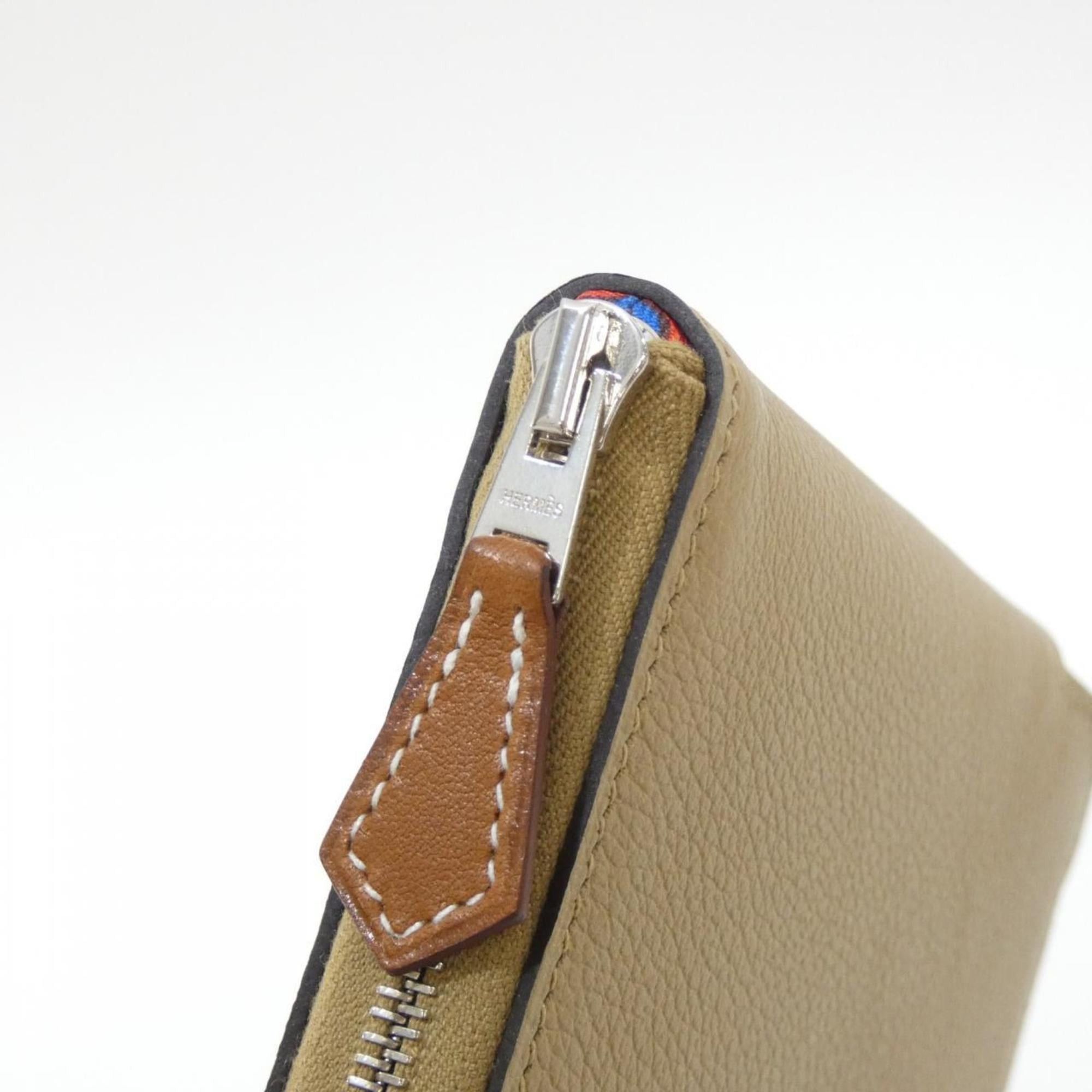 Hermes Hermes COEUR ET RUNABS Silk In Compact Wallet 087114CK Size ONE SIZE - 3 Thumbnail