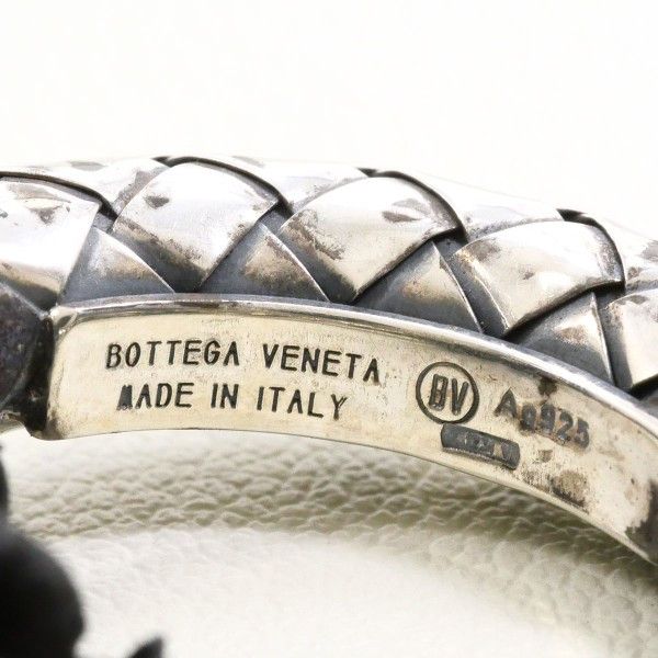 Bottega Veneta Bottega Veneta Bottega Veneta Intrecciato 925 Silver Leather Necklace Precious Metal Necklace DUTY FREE for USA Size ONE SIZE - 9 Thumbnail