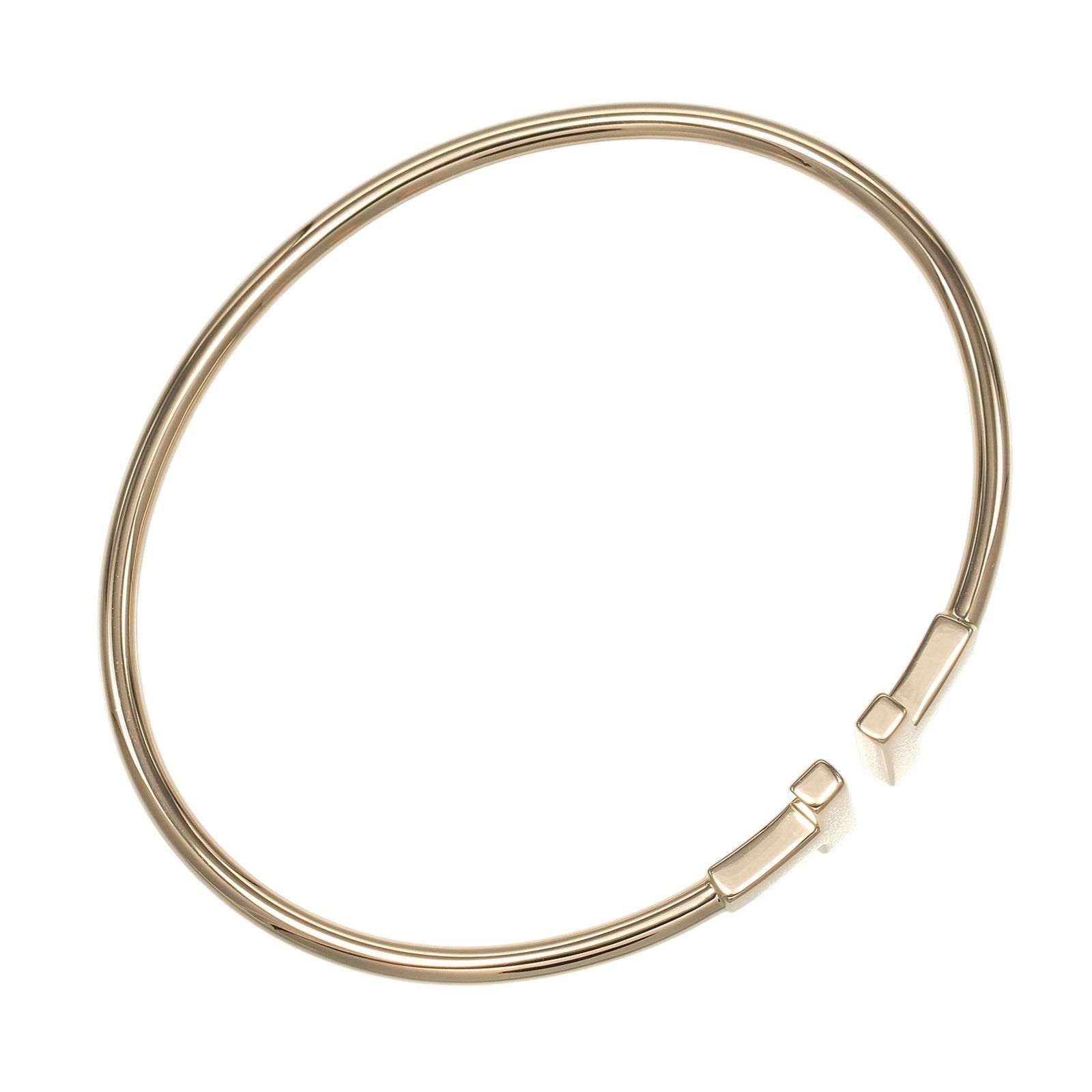 Tiffany & Co. Tiffany & Co. TIFFANY&Co. T Wire Au750 Bracelet Precious Metal Bracelet DUTY FREE for USA Size ONE SIZE - 3 Thumbnail
