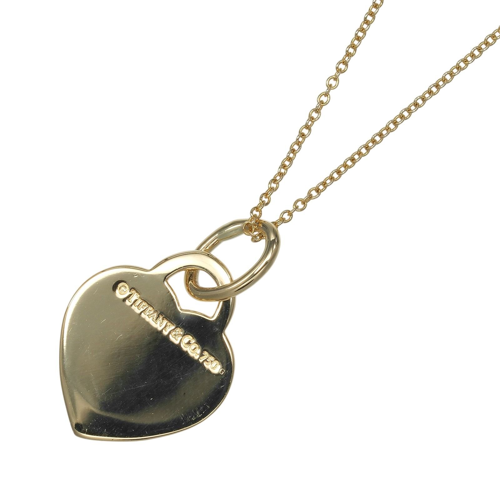 Tiffany & Co. Tiffany & Co. Tiffany & Co. Return to Tiffany Au750 Necklace Precious Metal Necklace DUTY FREE for USA Size ONE SIZE - 3 Thumbnail