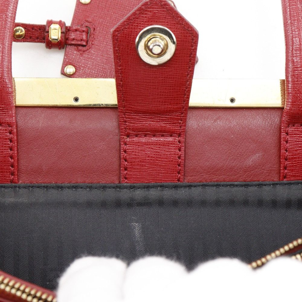 Fendi Fendi Fendi Petit 2Jours Leather Handbag Leather Handbag 8BH253 DUTY FREE for USA Size ONE SIZE - 9 Thumbnail