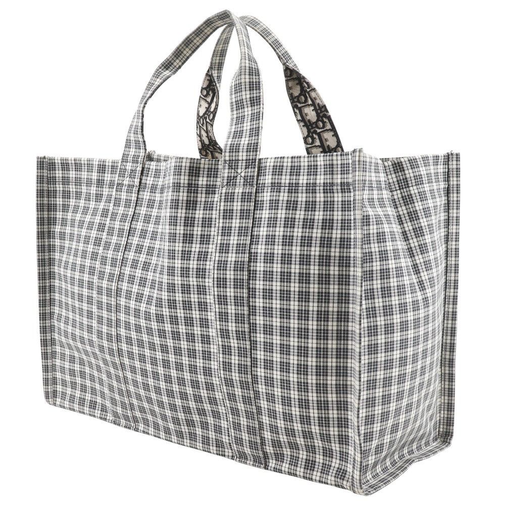 Dior Dior Christian Dior Cotton Tote Bag Textile Tote Bag 50-MA-0169 DUTY FREE for USA Size ONE SIZE - 2 Thumbnail