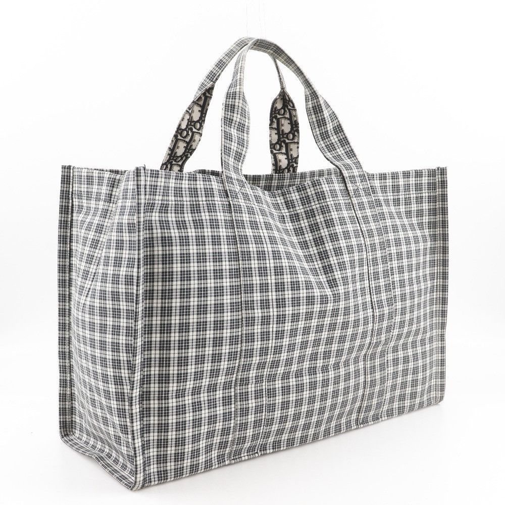 Dior Dior Christian Dior Cotton Tote Bag Textile Tote Bag 50-MA-0169 DUTY FREE for USA Size ONE SIZE - 3 Thumbnail