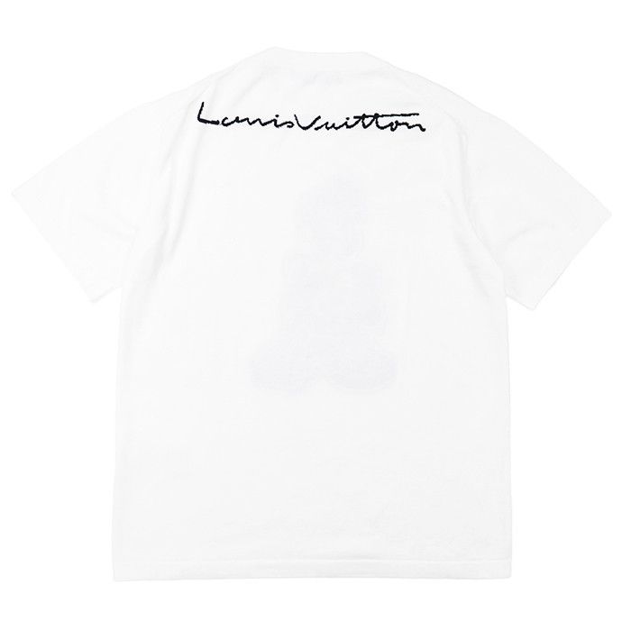 Louis Vuitton Louis Vuitton Louis Vuitton Cotton Knit T Shirt Textile T-Shirts DUTY FREE for USA Size ONE SIZE - 5 Thumbnail