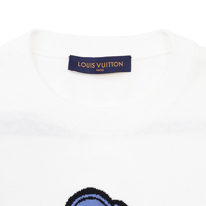 Louis Vuitton Louis Vuitton Louis Vuitton Cotton Knit T Shirt Textile T-Shirts DUTY FREE for USA Size ONE SIZE - 2 Thumbnail