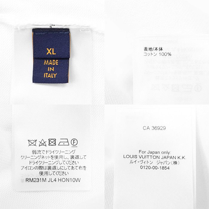 Louis Vuitton Louis Vuitton Louis Vuitton Cotton Knit T Shirt Textile T-Shirts DUTY FREE for USA Size ONE SIZE - 10 Thumbnail