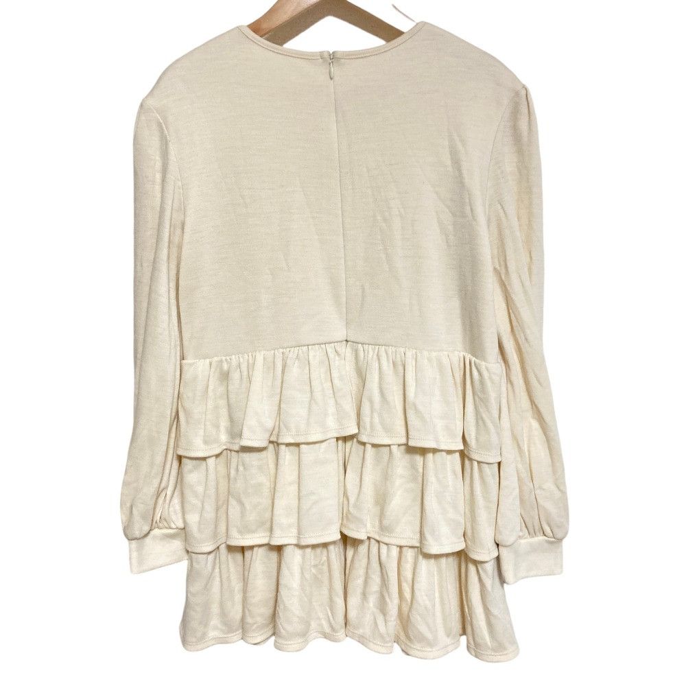 Other Other BORDERS at BALCONY Tiered Top Cut and Sewn Textile Tops BD2121-2B-17 DUTY FREE for USA Size ONE SIZE - 2 Thumbnail