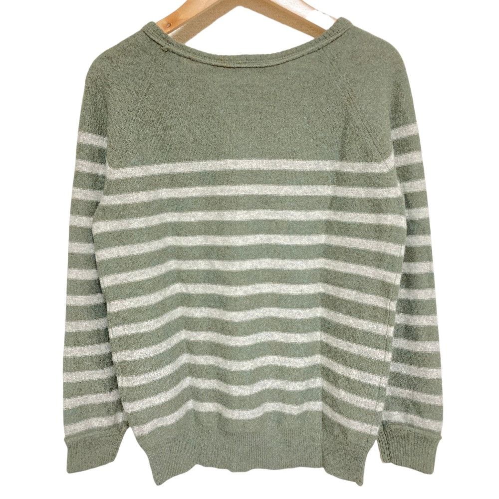 Other Other Ron Herman 100% Cashmere Stripe Knit Pullover Textile Tops DUTY FREE for USA Size ONE SIZE - 2 Thumbnail
