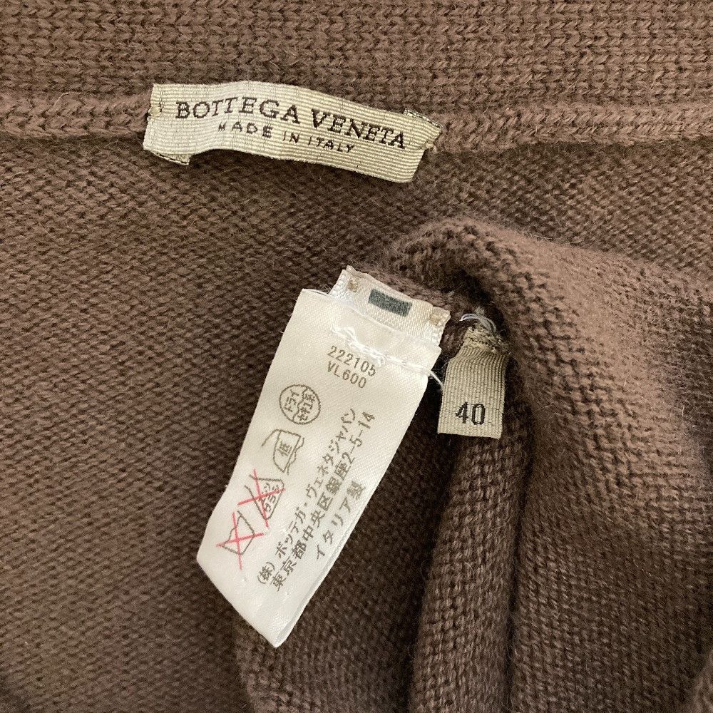 Bottega Veneta Bottega Veneta Bottega Veneta 100% Cashmere V-Neck Knit Pullover Textile Tops DUTY FREE for USA Size ONE SIZE - 3 Thumbnail