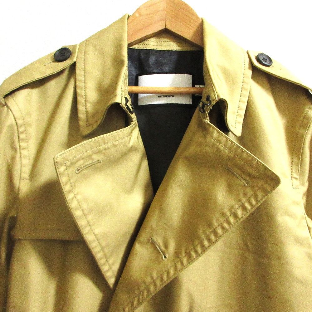 Coach Coach COACH THE TRENCH Leather Trench Coat Leather Outerwear C5235 DUTY FREE for USA Size ONE SIZE - 6 Thumbnail