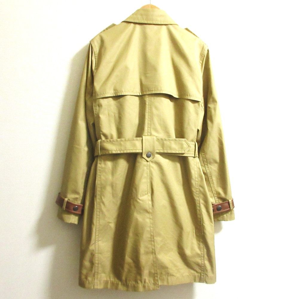 Coach Coach COACH THE TRENCH Leather Trench Coat Leather Outerwear C5235 DUTY FREE for USA Size ONE SIZE - 2 Thumbnail
