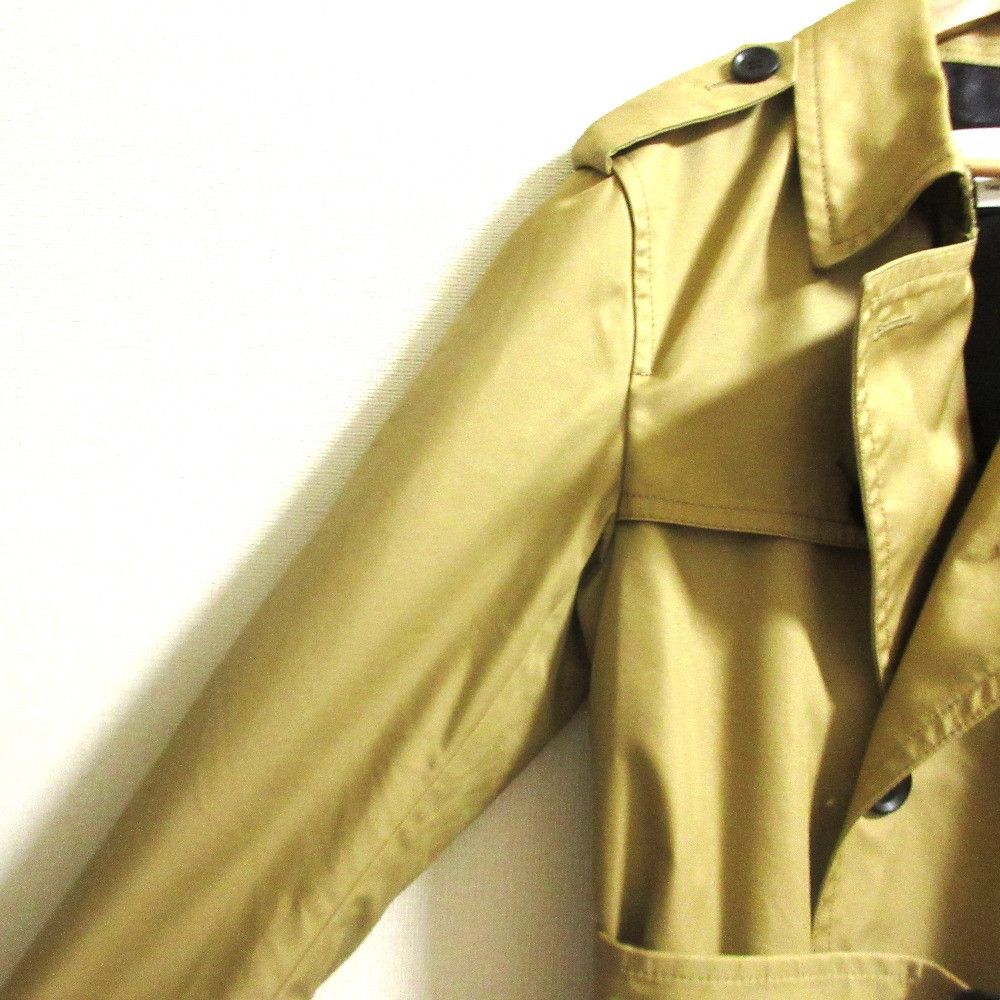 Coach Coach COACH THE TRENCH Leather Trench Coat Leather Outerwear C5235 DUTY FREE for USA Size ONE SIZE - 4 Thumbnail
