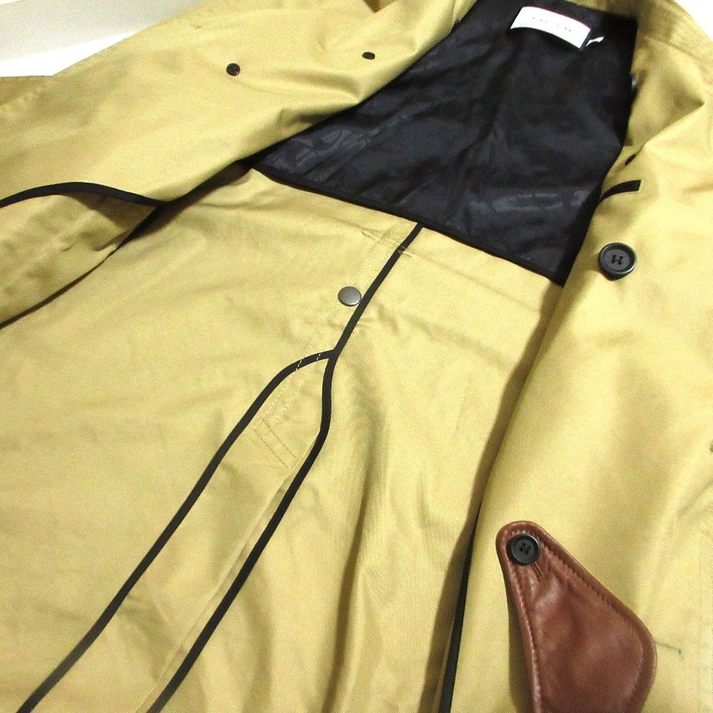 Coach Coach COACH THE TRENCH Leather Trench Coat Leather Outerwear C5235 DUTY FREE for USA Size ONE SIZE - 8 Thumbnail