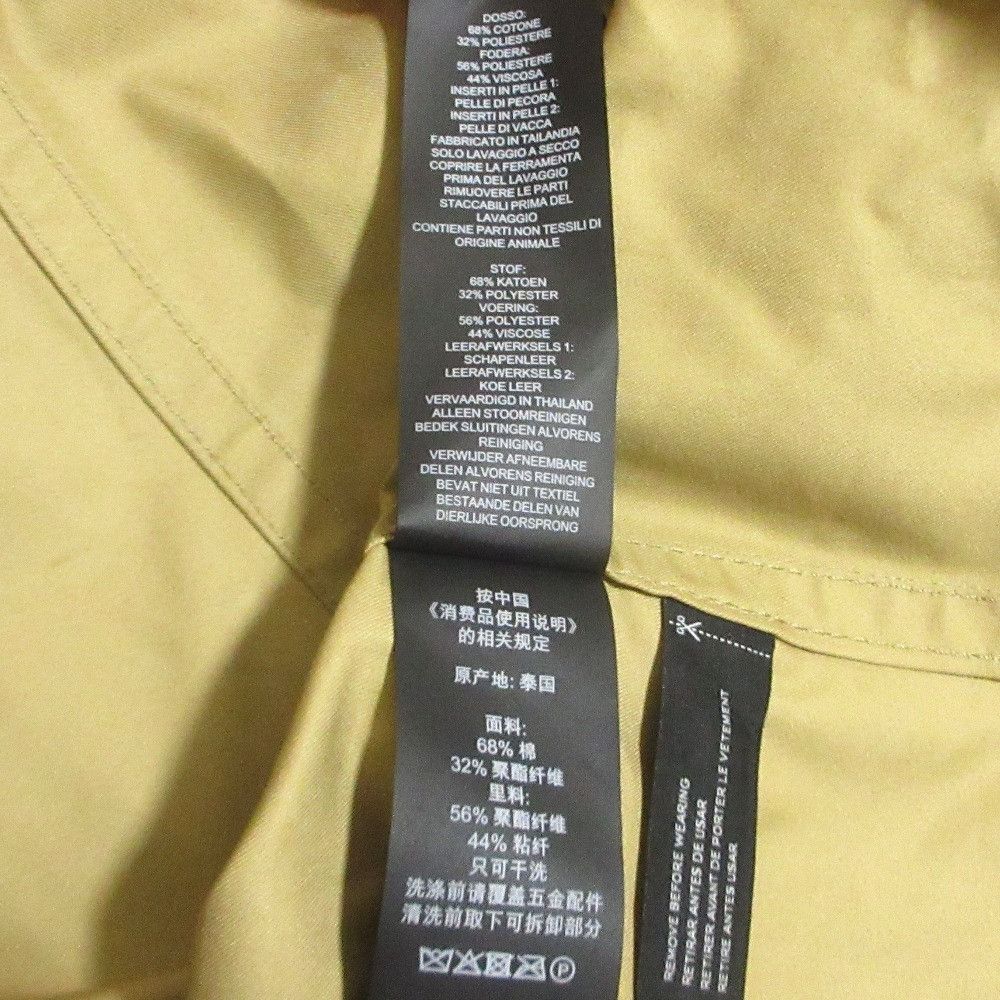 Coach Coach COACH THE TRENCH Leather Trench Coat Leather Outerwear C5235 DUTY FREE for USA Size ONE SIZE - 15 Thumbnail