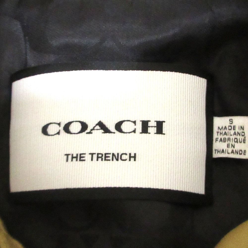 Coach Coach COACH THE TRENCH Leather Trench Coat Leather Outerwear C5235 DUTY FREE for USA Size ONE SIZE - 12 Thumbnail
