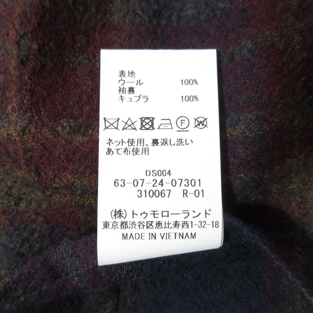 Other Other TOMORROWLAND Zanieri Wool Check Double-Breasted Jacket Textile Outerwear DUTY FREE for USA Size ONE SIZE - 11 Thumbnail