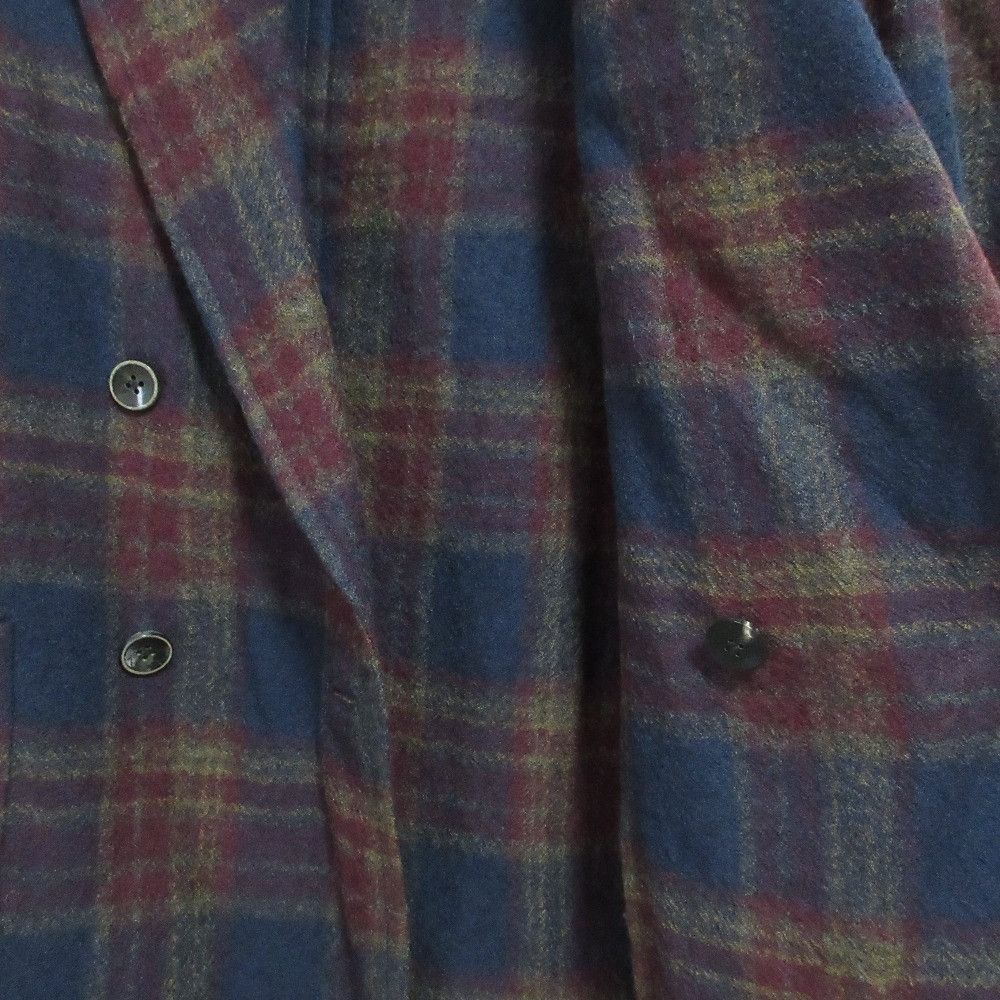 Other Other TOMORROWLAND Zanieri Wool Check Double-Breasted Jacket Textile Outerwear DUTY FREE for USA Size ONE SIZE - 6 Thumbnail