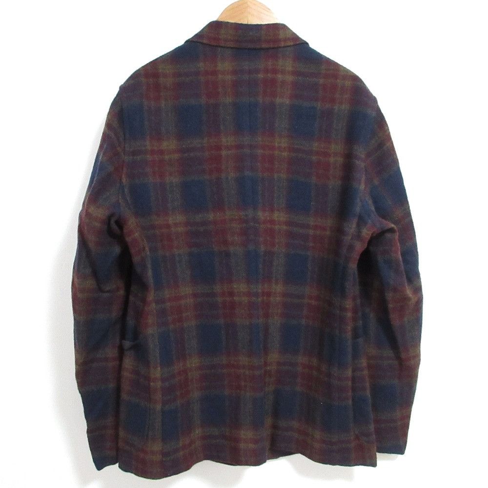 Other Other TOMORROWLAND Zanieri Wool Check Double-Breasted Jacket Textile Outerwear DUTY FREE for USA Size ONE SIZE - 2 Thumbnail