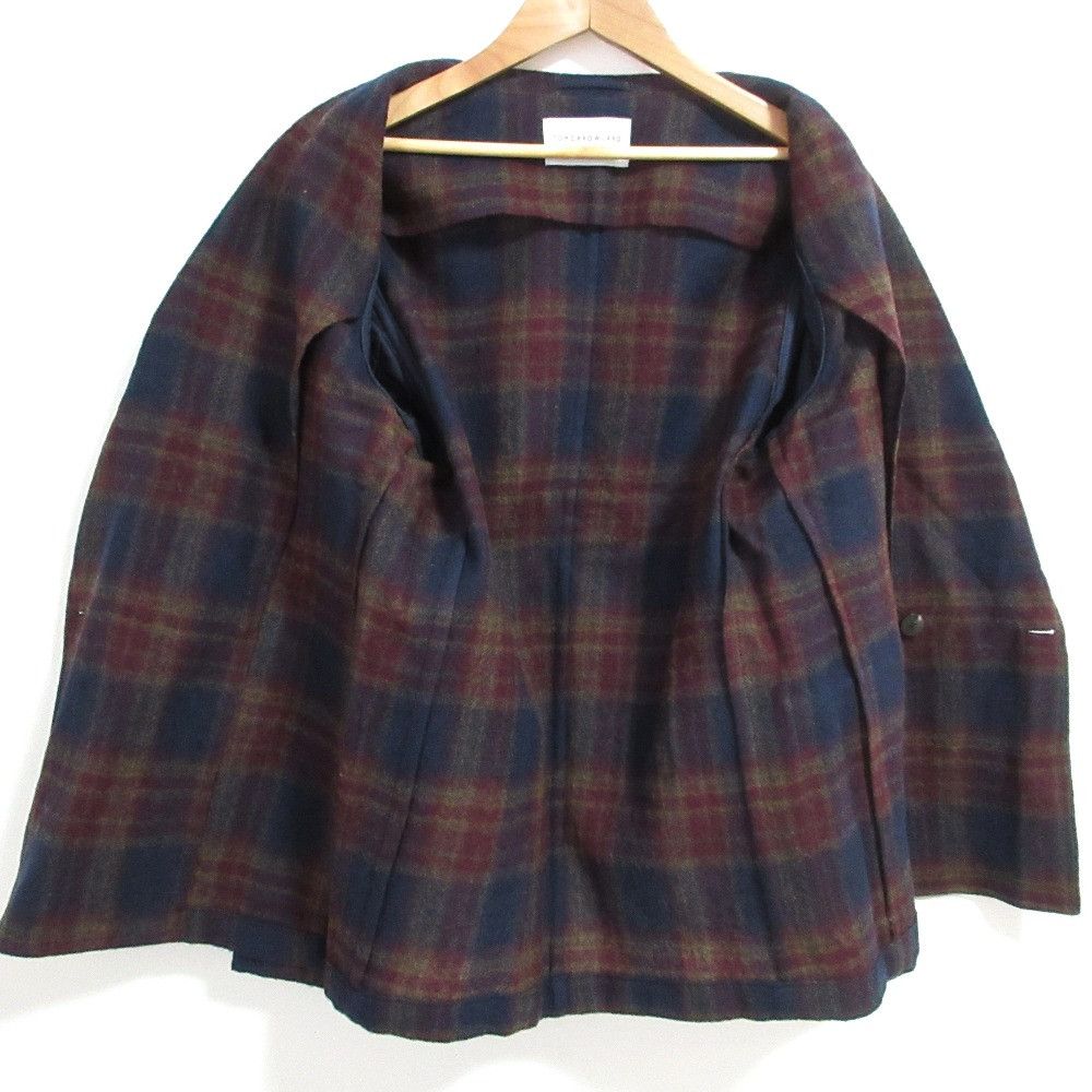 Other Other TOMORROWLAND Zanieri Wool Check Double-Breasted Jacket Textile Outerwear DUTY FREE for USA Size ONE SIZE - 7 Thumbnail