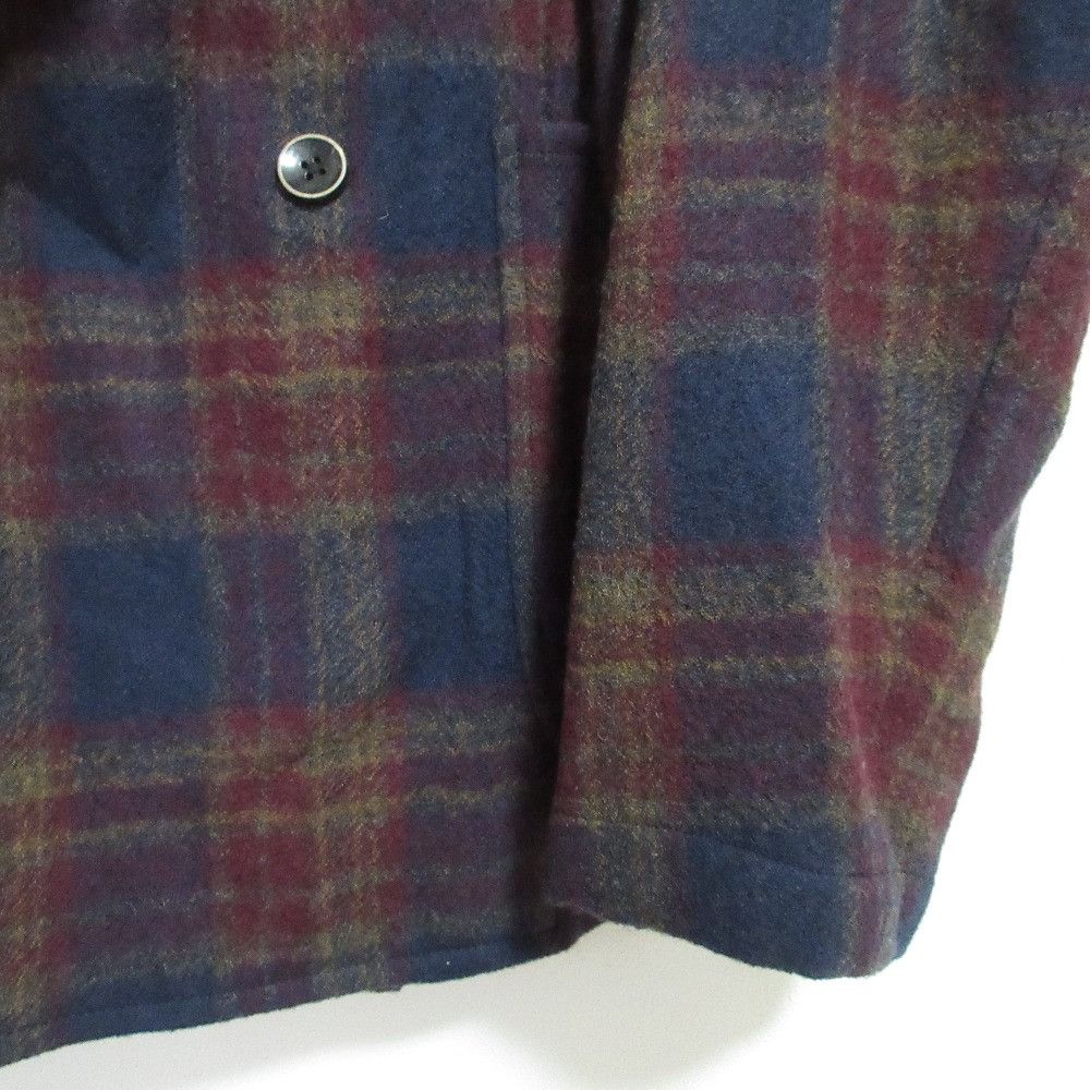 Other Other TOMORROWLAND Zanieri Wool Check Double-Breasted Jacket Textile Outerwear DUTY FREE for USA Size ONE SIZE - 4 Thumbnail