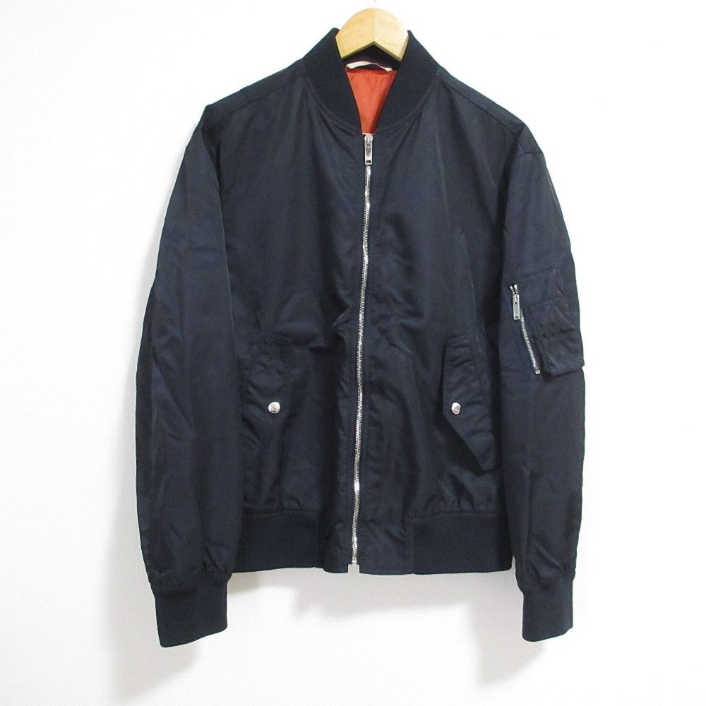 Valentino Valentino Valentino Back Logo Print Bomber Jacket Textile Outerwear XV3CIF15826 DUTY FREE for USA Size ONE SIZE - 2 Thumbnail
