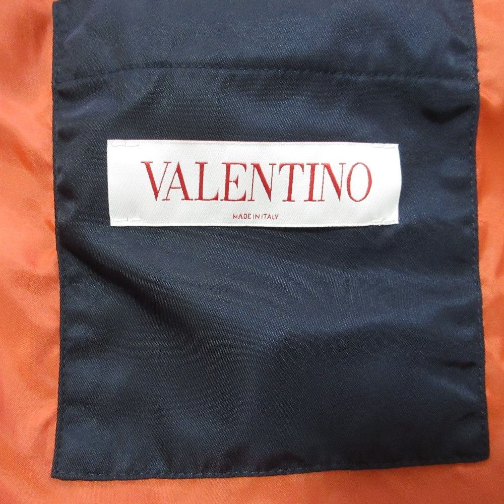 Valentino Valentino Valentino Back Logo Print Bomber Jacket Textile Outerwear XV3CIF15826 DUTY FREE for USA Size ONE SIZE - 7 Thumbnail