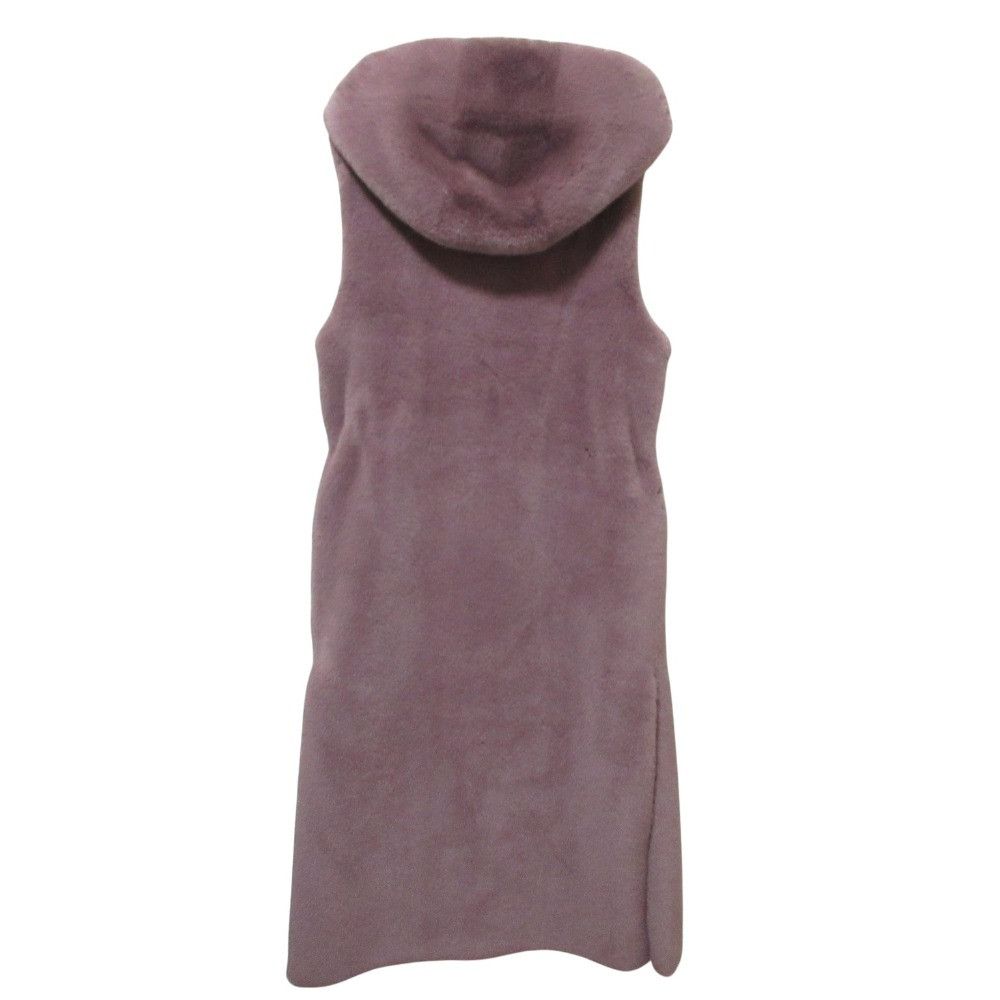Other Other Lemonplet Faux Fur Hooded Vest Fur Outerwear DUTY FREE for USA Size ONE SIZE - 2 Thumbnail