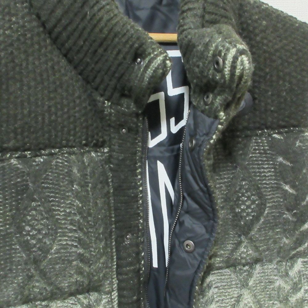 Other Other DIESEL Cable Knit Wool Down Vest Textile Outerwear DUTY FREE for USA Size ONE SIZE - 7 Thumbnail