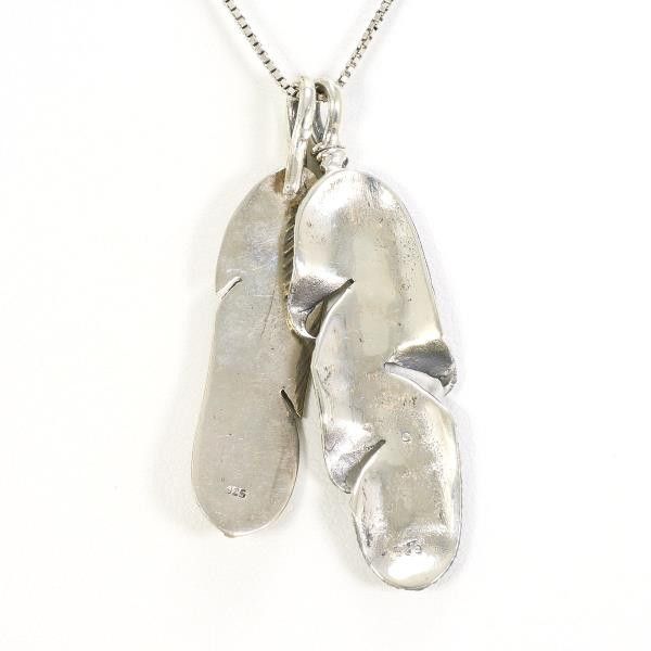 Other Other 925 Silver Feather Necklace Precious Metal Necklace DUTY FREE for USA Size ONE SIZE - 4 Thumbnail