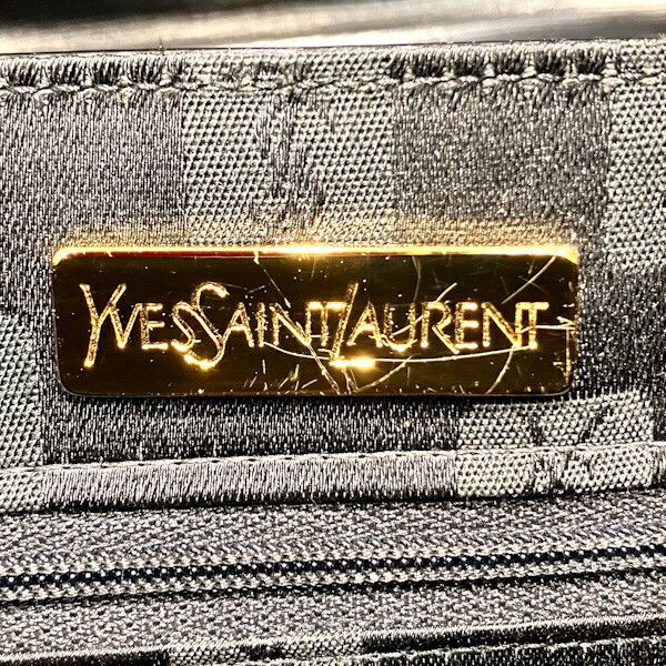 Yves Saint Laurent Yves Saint Laurent Yves Saint Laurent Leather Handbag Leather Handbag DUTY FREE for USA Size ONE SIZE - 4 Thumbnail