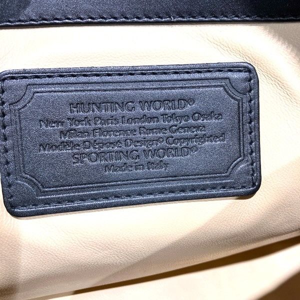 Other Other Hunting World Leather Boston Bag Leather Travel Bag DUTY FREE for USA Size ONE SIZE - 4 Thumbnail
