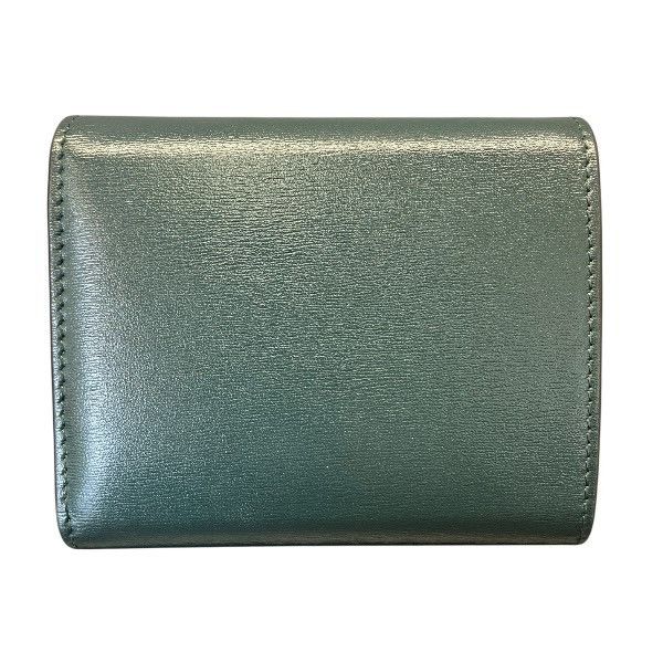 Celine Celine CELINE Triomphe small trifold wallet Leather Short Wallet 10D783DPV DUTY FREE for USA Size ONE SIZE - 2 Thumbnail