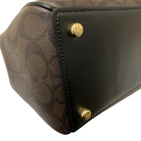 Coach Coach Coach Signature PVC 2way bag Plastic / Synthetic Shoulder Bag F44959 DUTY FREE for USA Size ONE SIZE - 9 Thumbnail
