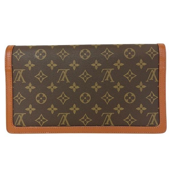 Louis Vuitton Louis Vuitton Louis Vuitton Pochette Dame GM Monogram Clutch Textile Clutch Bag M51810 DUTY FREE for USA Size ONE SIZE - 2 Thumbnail