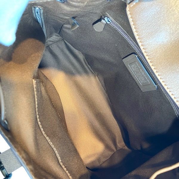 Coach Coach Coach Signature Canvas Backpack Leather Backpack CT810 DUTY FREE for USA Size ONE SIZE - 6 Thumbnail