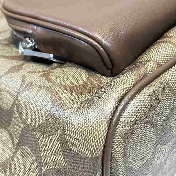 Coach Coach Coach Signature Canvas Backpack Leather Backpack CT810 DUTY FREE for USA Size ONE SIZE - 7 Thumbnail