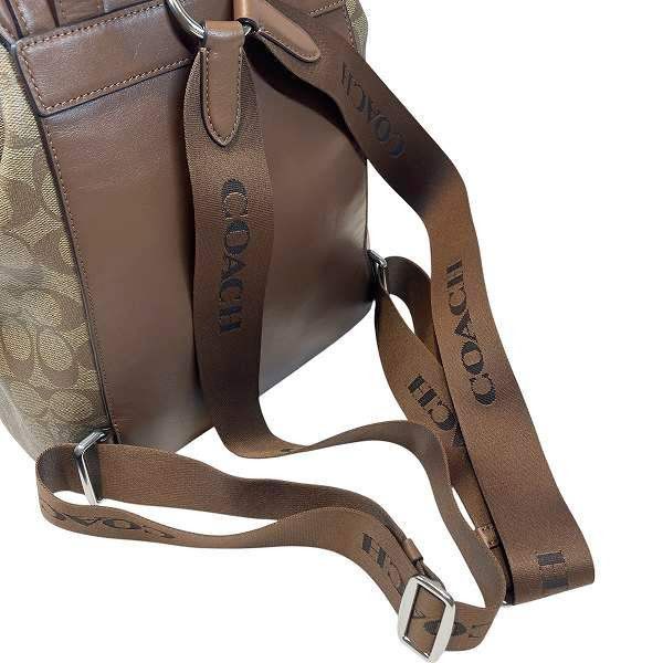 Coach Coach Coach Signature Canvas Backpack Leather Backpack CT810 DUTY FREE for USA Size ONE SIZE - 8 Thumbnail