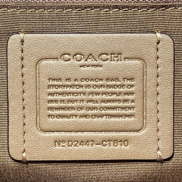 Coach Coach Coach Signature Canvas Backpack Leather Backpack CT810 DUTY FREE for USA Size ONE SIZE - 4 Thumbnail