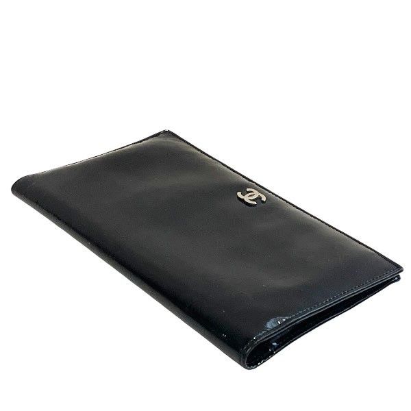 Chanel Chanel Chanel Coco Mark Patent Leather Wallet Plastic / Synthetic Short Wallet DUTY FREE for USA Size ONE SIZE - 9 Thumbnail