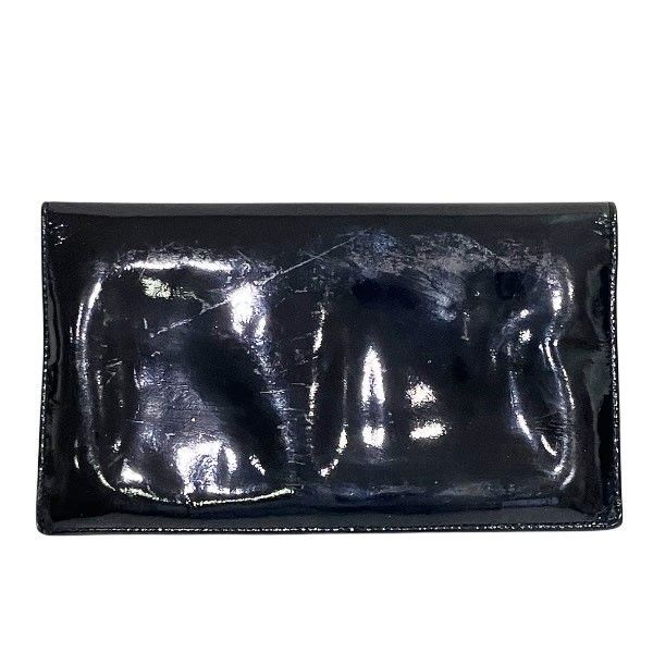 Chanel Chanel Chanel Coco Mark Patent Leather Wallet Plastic / Synthetic Short Wallet DUTY FREE for USA Size ONE SIZE - 2 Thumbnail