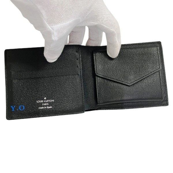 Louis Vuitton Louis Vuitton Louis Vuitton Portefeuille Marco NM Damier Wallet Textile Short Wallet N63336 DUTY FREE for USA Size ONE SIZE - 3 Thumbnail